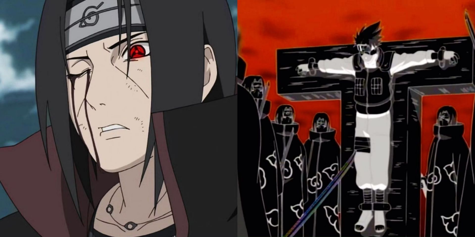 Itachi could manipulate time... sort of (Image via Studio Pierrot).